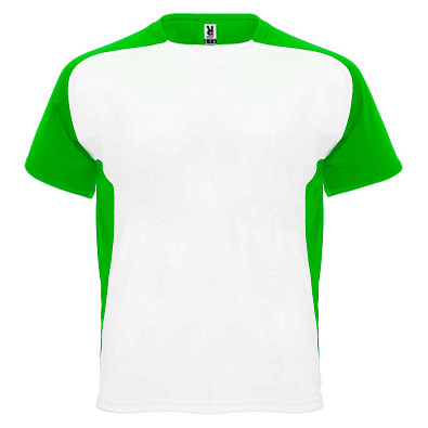 Bugatti Sport T-Shirt für Kinder, weiß / farngrün, 4