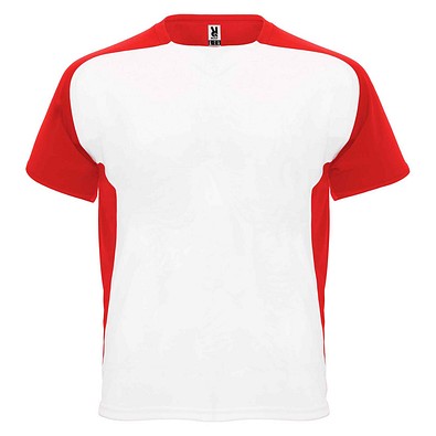 Bugatti Sport T-Shirt für Kinder, weiß / rot, 4