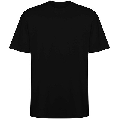 Bull Overzise T-Shirt Unisex, schwarz, XL