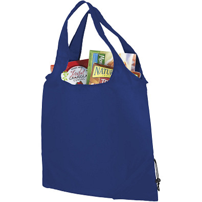 Bungalow faltbare Polyester Tragetasche, royalblau