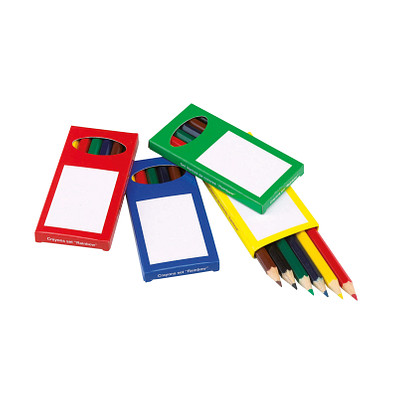 Buntstifte-Set RAINBOW, 4-fach sortiert,blau, gelb, grün, rot