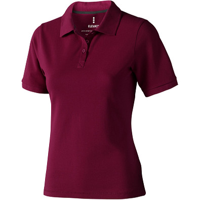 ELEVATE Damen Poloshirt Calgary, bordeaux, XL