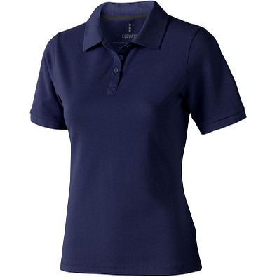 ELEVATE Damen Poloshirt Calgary, dunkelblau, XS