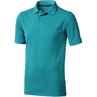 ELEVATE Herren Poloshirt Calgary, türkis, XXXL