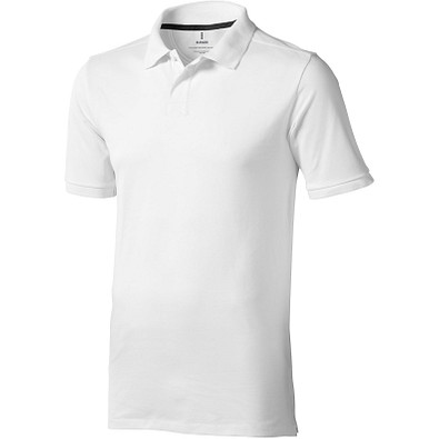 ELEVATE Herren Poloshirt Calgary, weiß, XL