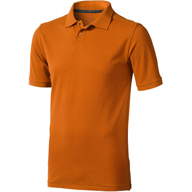 ELEVATE Herren Poloshirt Calgary, orange, M