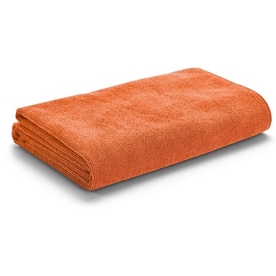 CALIFORNIA. Strandtuch aus Mikrofaser (250 g/m²), Orange