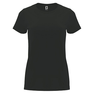 Capri T-Shirt für Damen, Dark Lead, 3XL