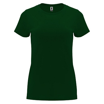 Capri T-Shirt für Damen, dunkelgrün, S