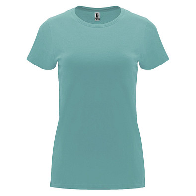 Capri T-Shirt für Damen, Dusty Blue, 3XL
