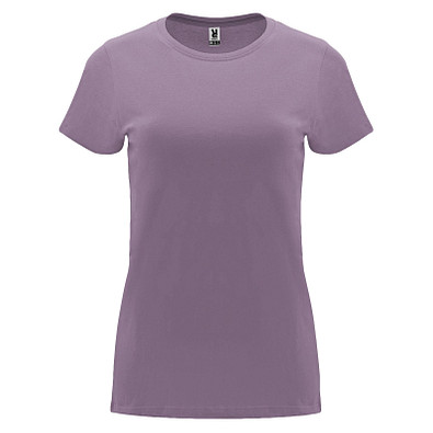 Capri T-Shirt für Damen, flieder, 3XL