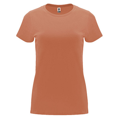 Capri T-Shirt für Damen, Greek Orange, L