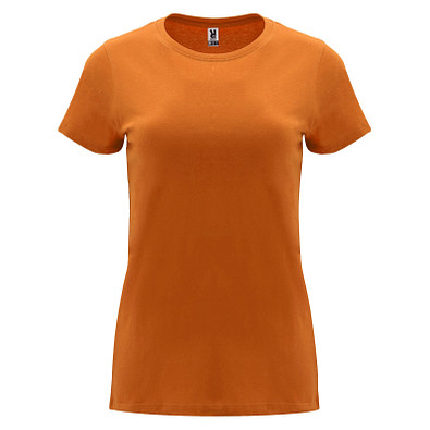 Capri T-Shirt für Damen, orange, 3XL