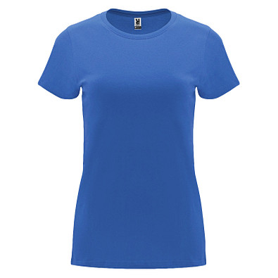 Capri T-Shirt für Damen, Riviera Blue, 2XL