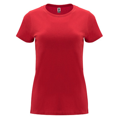 Capri T-Shirt für Damen, rot, 3XL