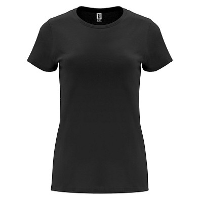 Capri T-Shirt für Damen, schwarz, 3XL