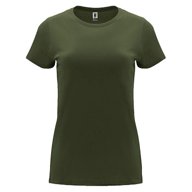 Capri T-Shirt für Damen, Venture Green, 3XL
