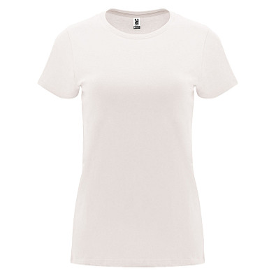 Capri T-Shirt für Damen, Vintage White, L