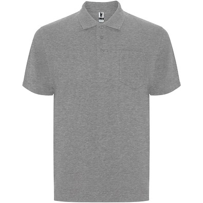 Centauro Premium Poloshirt Unisex, Marl Grey, S