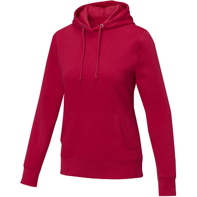 Charon Damen Kapuzenpullover, rot, 3XL