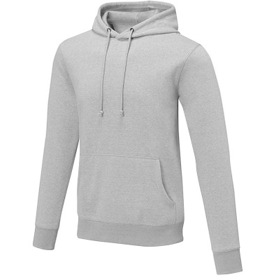 Charon Herren Kapuzenpullover, heather grau, S