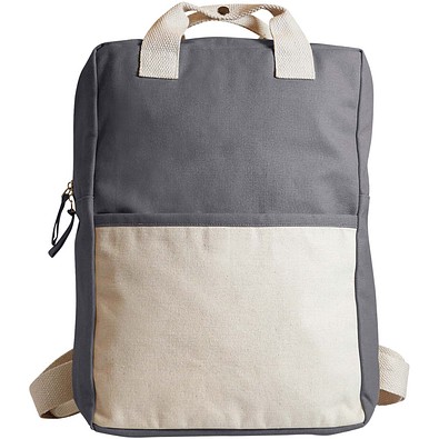 Citizen Green Naturback Rucksack aus Bio Baumwolle, grau