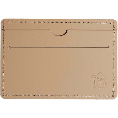 Citizen Green Tintin Kartenetui aus recyceltem Leder, beige