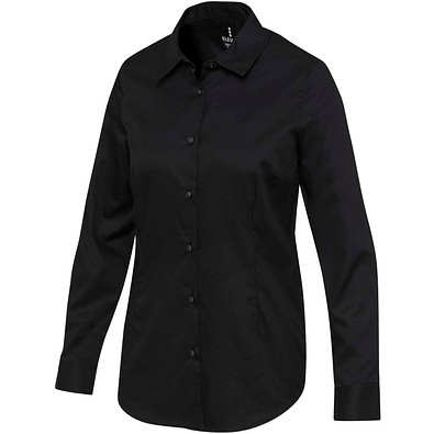 Citrine 185 g/m² Twill Bluse, schwarz, L