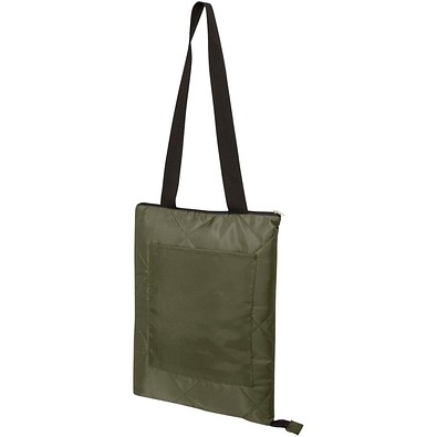 Clary Picknickdecke aus Recyceltem GRS-Polyester, waldgrün