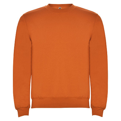 Clasica Sweatshirt mit Rundhalsausschnitt für Kinder, orange, 9/10