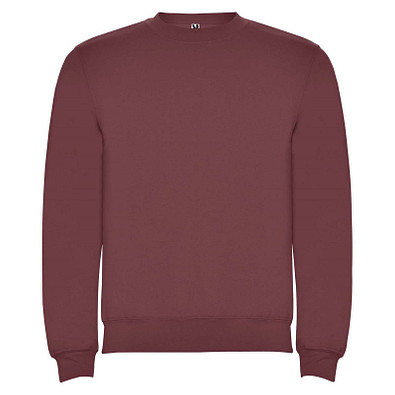 Clasica Sweatshirt mit Rundhalsausschnitt Unisex, Berry Red, M
