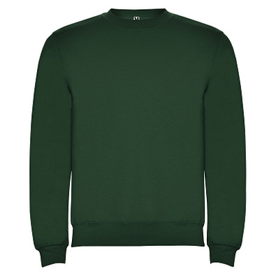 Clasica Sweatshirt mit Rundhalsausschnitt Unisex, dunkelgrün, 3XL