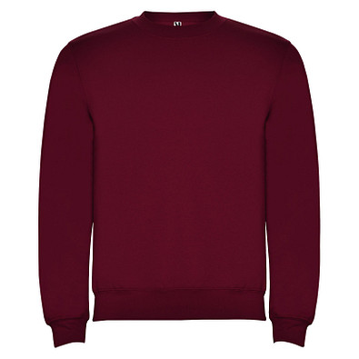 Clasica Sweatshirt mit Rundhalsausschnitt Unisex, Garnet, L