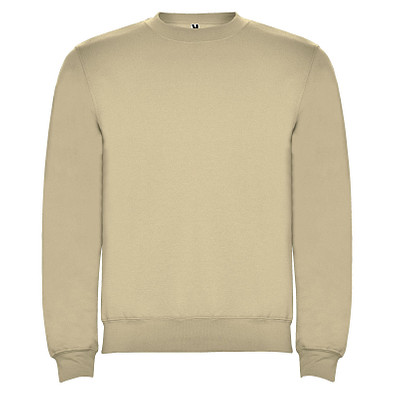 Clasica Sweatshirt mit Rundhalsausschnitt Unisex, sand meliert, L