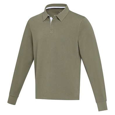 Clyde Rugby Polo Sweatshirt Unisex, grün, XS