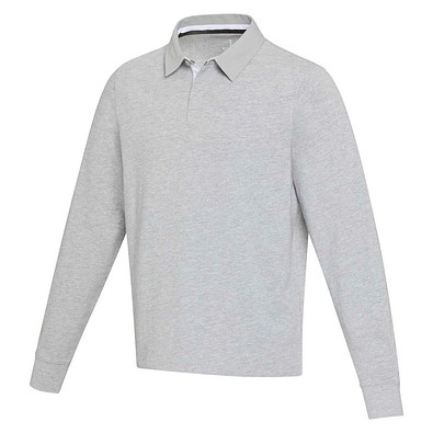 Clyde Rugby Polo Sweatshirt Unisex, heather grau, XS