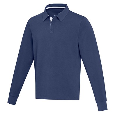 Clyde Rugby Polo Sweatshirt Unisex, navy, 3XL