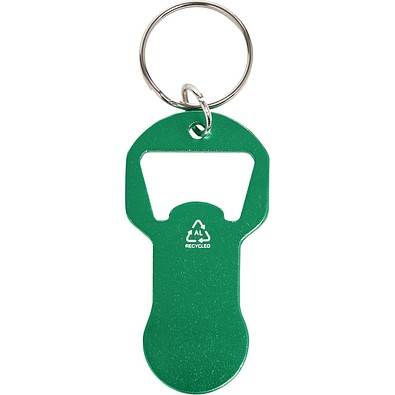 COINLESS Trolley Token, Einkaufswagenlöser, grün