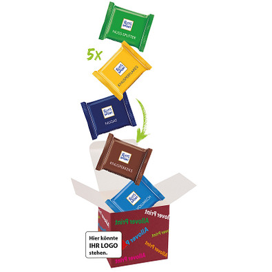 ColorBox Ritter Sport mini - Druck All-Over