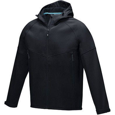 Coltan Softshelljacke für Herren, schwarz, XS