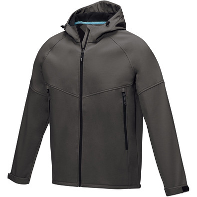 Coltan Softshelljacke für Herren, storm grey, L
