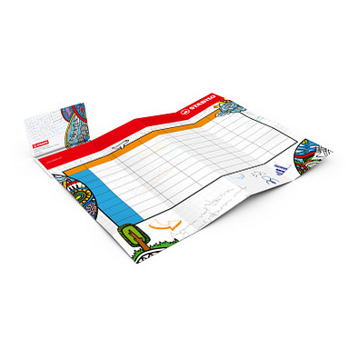 Geiger-Notes Concept-Card Faltplan Small 50, inkl. Druck, gloss