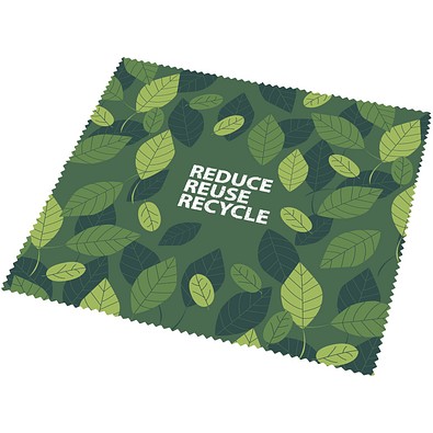 Cori Großes Reinigungstuch aus recyceltem PET, weiss