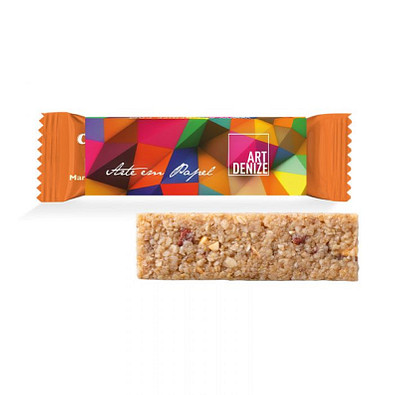 Corny Haferkraft Riegel, Mandel-Karamell, inkl. Druck