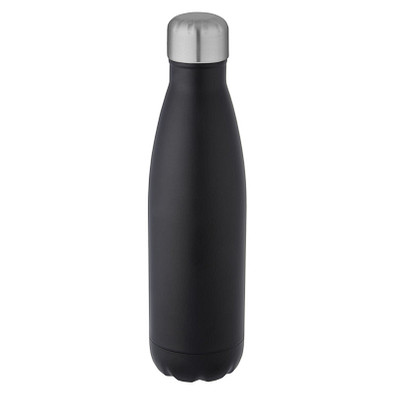 Cove 500 ml RCS-zertifizierte vakuumisolierte Edelstahlflasche, schwarz