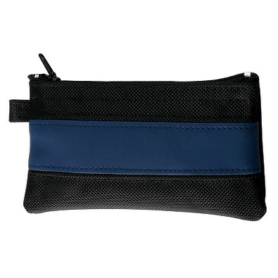 CREATIV-DESIGN Schlüsseltasche ColourLane, schwarz/blau