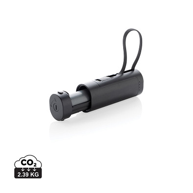 CycleCell 5000mah Powerbank mit herausnehmbarer Batterie, schwarz