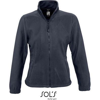 Damen Fleecejacke North, XL, Navy
