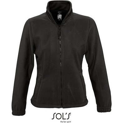 Damen Fleecejacke North, XXL, Black