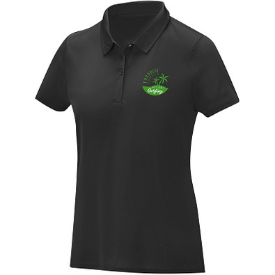 Deimos Poloshirt cool fit mit Kurzärmeln für Damen, schwarz, XL
